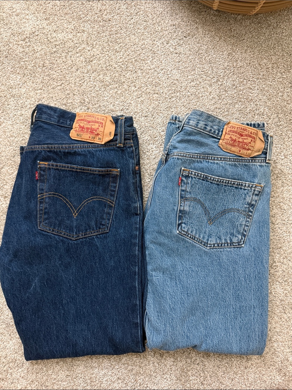 Levi's Men's 501 Jeans Pair